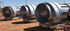 Underground Mining Ventilation Fans
